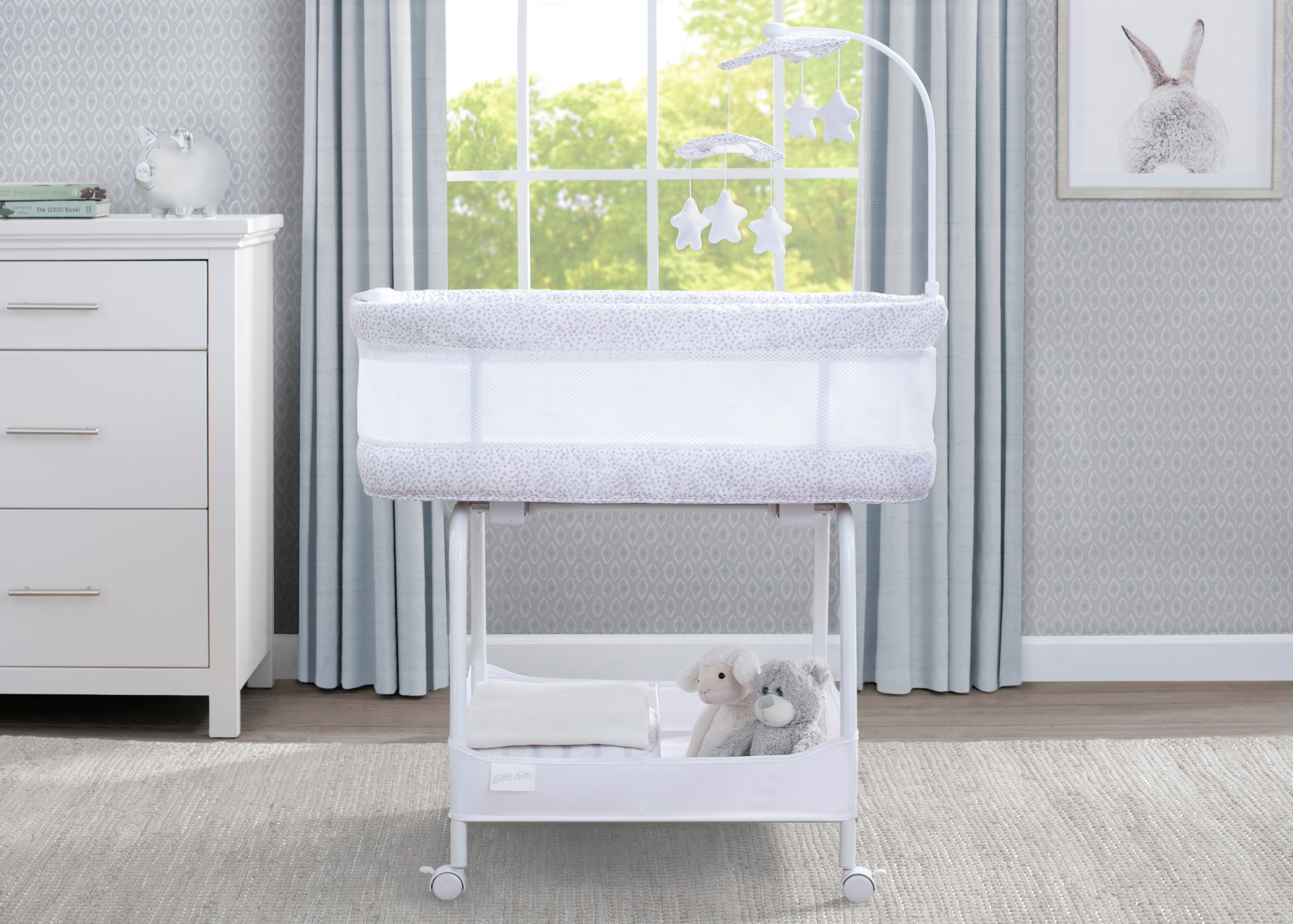 delta children smartsleep auto glide bassinet SmartSleep Auto Glide Bassinet with Bluetooth