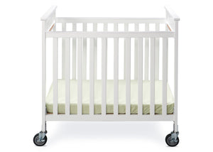 Simmons Kids White (100) Scottsdale Crib, Front View 2 a1a 0