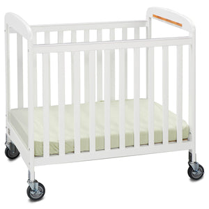 Simmons Kids White (100) Sweet Dreamer Crib, Right Side View a2a 1