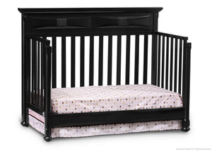 Simmons Kids Black (001) Impressions Crib 'N' More, Day Bed Conversion a4a 3