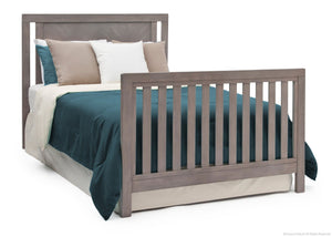 Simmons Kids Stained Grey (054) Chevron Crib 'N' More, Full-Size Bed Conversion a5a 6