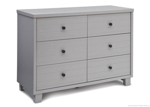 Simmons Kids Grey (026) Rowen Double Dresser (320030) a1a 6