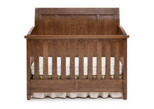 Simmons Kids Weathered Chestnut (223) Kingsley Crib 'N' More, Crib Conversion Front View a2a 3