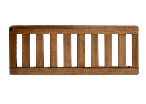 Simmons Kids Weathered Chestnut (223) Toddler Guardrail (324725), Front View a2a 0
