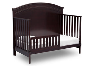 Simmons Kids Black Espresso (907) Emma Crib 'N' More Angled Toddler Bed Conversion View b4b 3