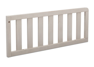 Simmons Kids Antique White (122) Toddler Guardrail, Angled View b2b 0