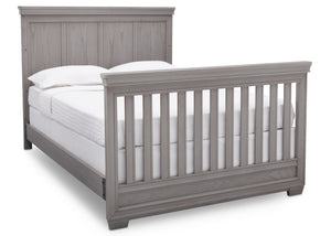 Simmons Kids Storm (161) Ravello Crib 'N' More, Angled Conversion to Full Size Bed View, a6a 6