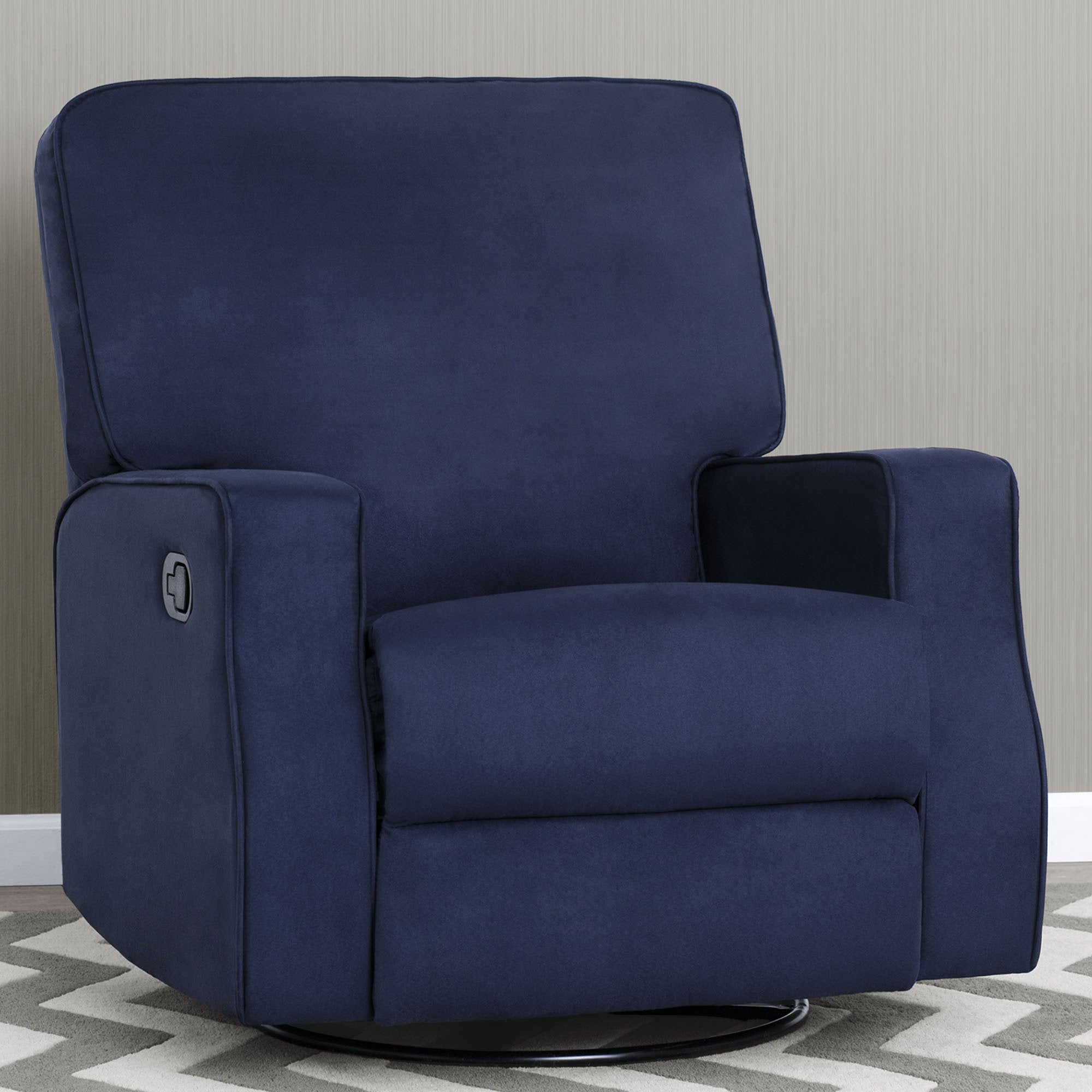 Caleb fabric chair on sale & ottoman