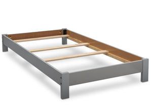 Delta Children Grey (026) Platform Twin Bed, Frame a4a 5