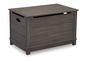 Delta Children Rustic Grey (084)  Monterey Farmhouse Hope Chest Toy Box (536450), Right View, a2a 4