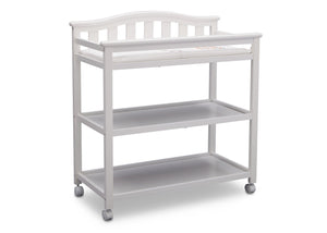 Delta Children Bianca White (130) Independence Changing Table Side View b3b 7