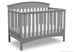 Delta Children Grey (026) Abby 4-in-1 Crib Side View a3a 9