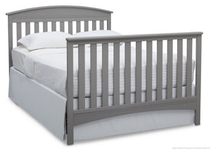 Delta Children Grey (026) Abby 4-in-1 Crib Full Bed Conversion with Footboard a5a 12