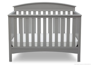 Delta Children Grey (026) Abby 4-in-1 Crib Front View a2a 13