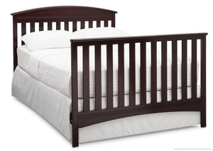 Delta Children Dark Chocolate (207) Abby 4-in-1 Crib Full Bed Conversion with Footboard c6c 18