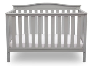 Delta Children Grey (026) Independence 4-in-1 Convertible Crib, Straight Crib View a4a 8