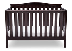 Delta Children Dark Chocolate (207) Independence 4-in-1 Convertible Crib, Straight Crib View c3c 20
