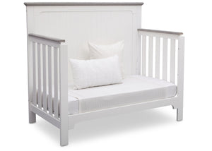 Delta Children Bianca with Rustic Haze (136) Providence 4-in-1 Crib, Daybed Conversion b6b 10