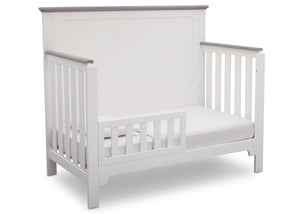 Delta Children Bianca with Rustic Haze (136) Providence 4-in-1 Crib, Toddler Bed Conversion b5b 9