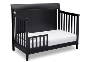 Delta Children Ebony (0011) New Haven 4-in-1 Crib, Angled Conversion to Toddler bed, a4a 6