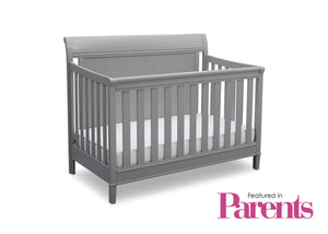 Delta Children Grey (026) New Haven 4-in-1 Crib, With Seal, b7b 20