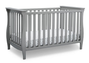 Delta Children Grey (026) Lancaster 3-in-1 Convertible Crib (552330), Crib, a3a 4