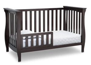 Delta Children Dark Chocolate (207) Lancaster 3-in-1 Convertible Crib (552330), Toddler Bed, c5c 15