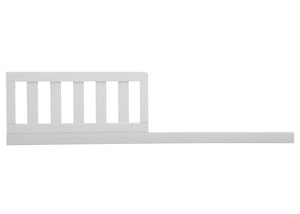 Delta Children Bianca White (130) Daybed/Toddler Guardrail Kit, front view a1a 3