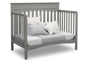 Delta Children Grey (026) Skylar 4-in-1 Convertible Crib (558150), Daybed, b3b 10