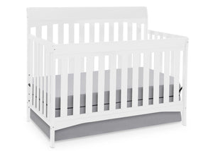Delta Children White (100) Remi 4-in-1 Crib, Crib Conversion a1a 4