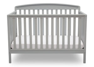 Delta Children Grey (026) Brayden 4-in-1 Crib, Straight Crib View a2a 4