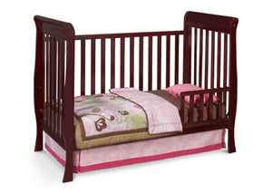 Delta Children Espresso Java (645) Winter Park 3-in-1 Crib, Toddler Bed Conversion with Toddler Guardrail d2d 14