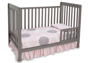 Delta Children Classic Grey (028) Waves 3-in-1-Crib, Toddler Bed Conversion b3b 11