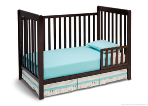 Delta Children Dark Chocolate (207) Waves 3-in-1-Crib, Toddler Bed Conversion e3e 4