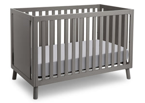 Delta Children Classic Grey (028) Manhattan 3-in-1 Crib, Crib Conversion a3a 0