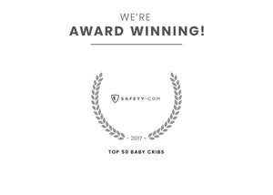Award badge for Top 50 Baby Cribs Dark Chocolate (207) 25