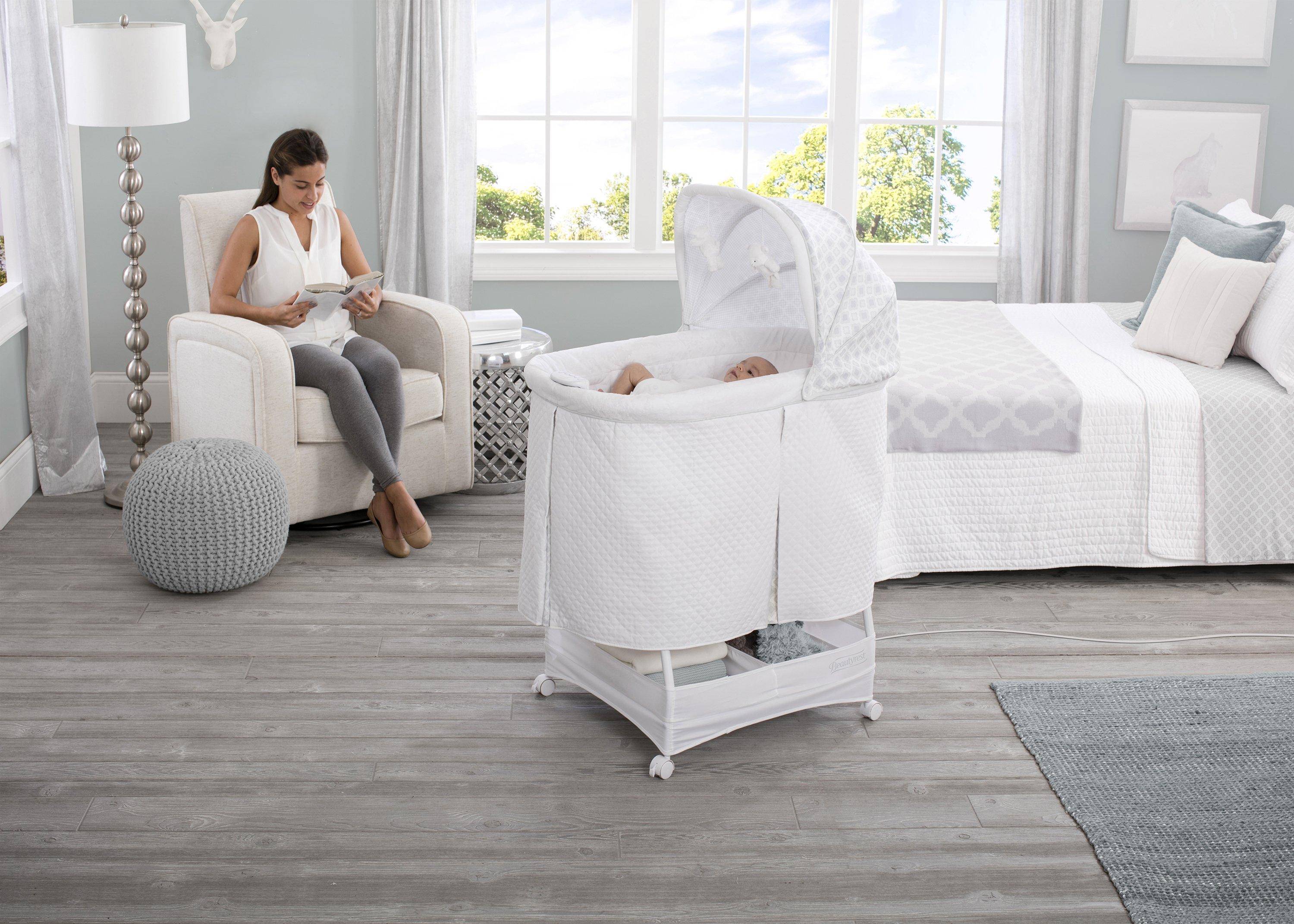 Auto Gliding Bassinet Delta Simmons Bassinet Beautyrest Simmons