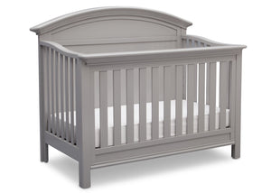 Serta Grey (026) Adelaide 4-in-1 Crib, Side View with Crib Conversion a4a 0