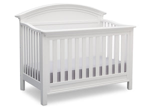 Serta Bianca (130) Adelaide 4-in-1 Crib, Side View with Toddler Bed Conversion b4b 1