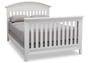 Serta Bianca (130) Aberdeen 4-in-1 Crib with Full Size Platform Bed Kit (for 4-in-1 Cribs) 700850 with Footboard b7b 14