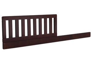 Dark Chocolate (207ST) Toddler Guardrail/Daybed Rail Kit, Side View c1c 0