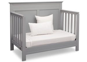 Serta Grey (026) Fall River 4-in-1 Convertible Crib, Right Daybed View a4a 6