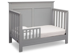 Serta Grey (026) Fall River 4-in-1 Convertible Crib, Right Toddler Bed View a3a 5
