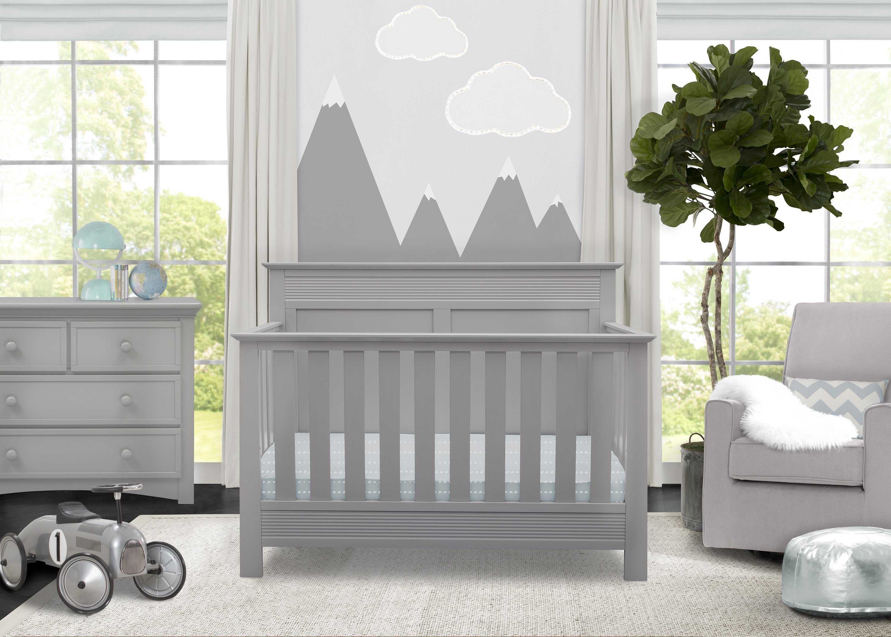 Fall River 4-in-1 Convertible Crib - Delta Children