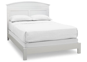 Serta Bianca White (130) Ashland 4-in-1 Convertible Crib, Right Full Bed View b5b 14