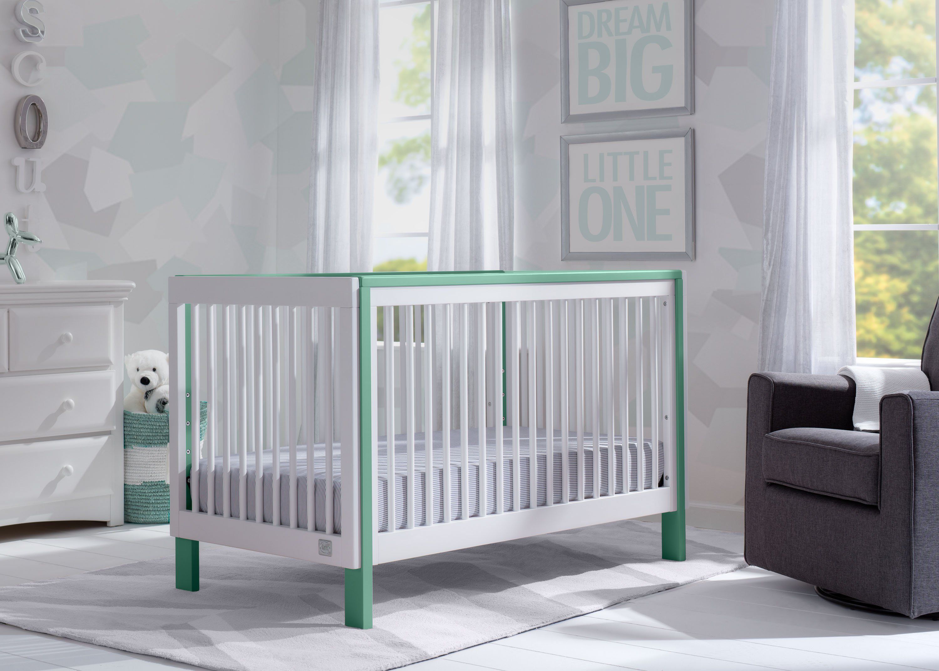 baby③ Fremont 3-in-1 Convertible Crib | Delta Children