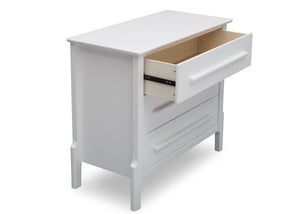 Serta Mid-Century Classic 3 Drawer Dresser Bianca (130) Detail b3b 8