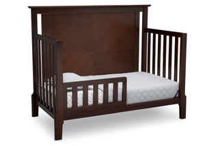 Serta Mid-Century Modern Lifestyle 4-in-1 Crib Walnut Espresso (1324) Toddler Bed c4c 10