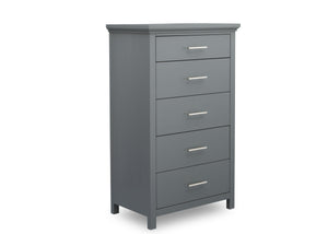 Delta Children Charcoal Grey (029) Avery 5 Drawer Chest (708050), Sideview, a3a 3