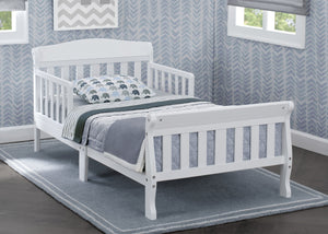 Delta Children Canton Toddler Bed White (100) hangtag a1a 1